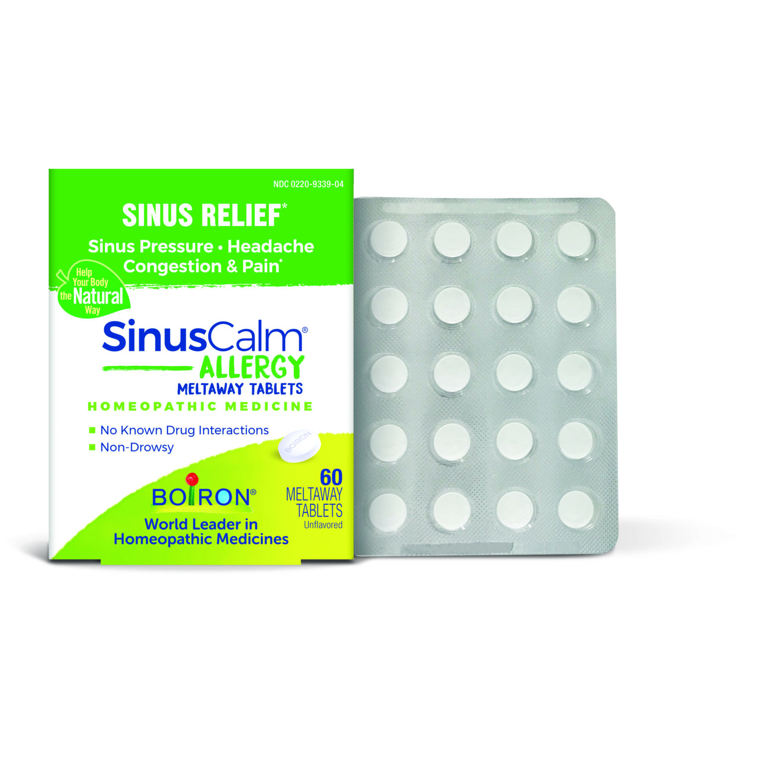 Sinuscalm Allergy Tablets Boiron Usa